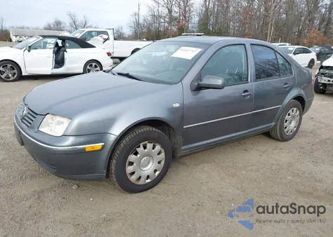 2004 Volkswagen Jetta Gl from USA, damaged, VIN 3VWRK69M94M051958